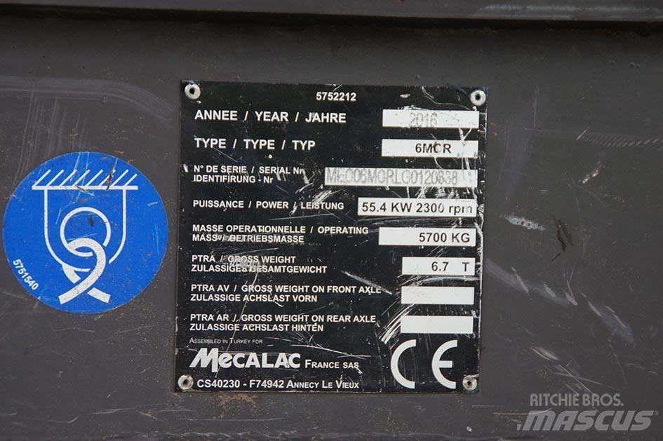 Mecalac 6 MCR Excavadoras de cadenas