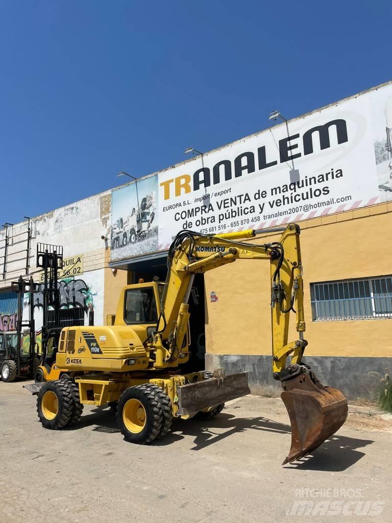Komatsu PW 110 Excavadoras de ruedas