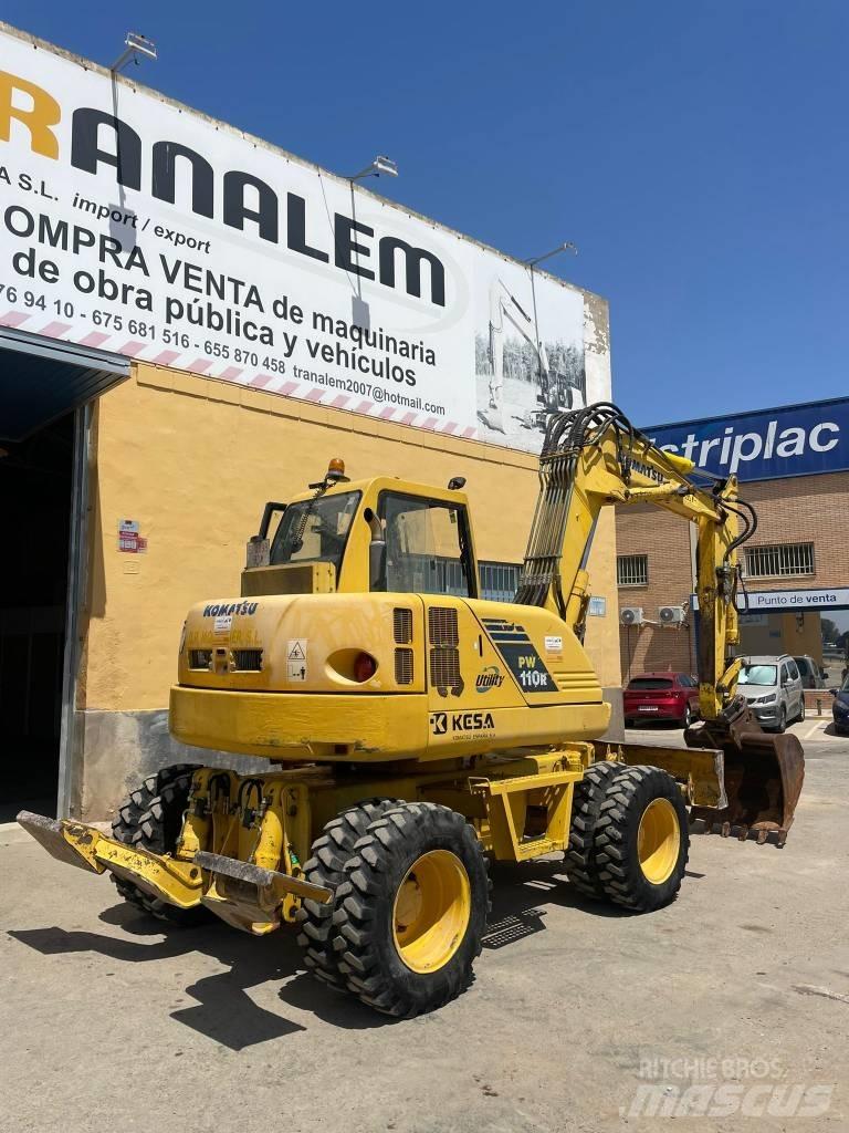 Komatsu PW 110 Excavadoras de ruedas