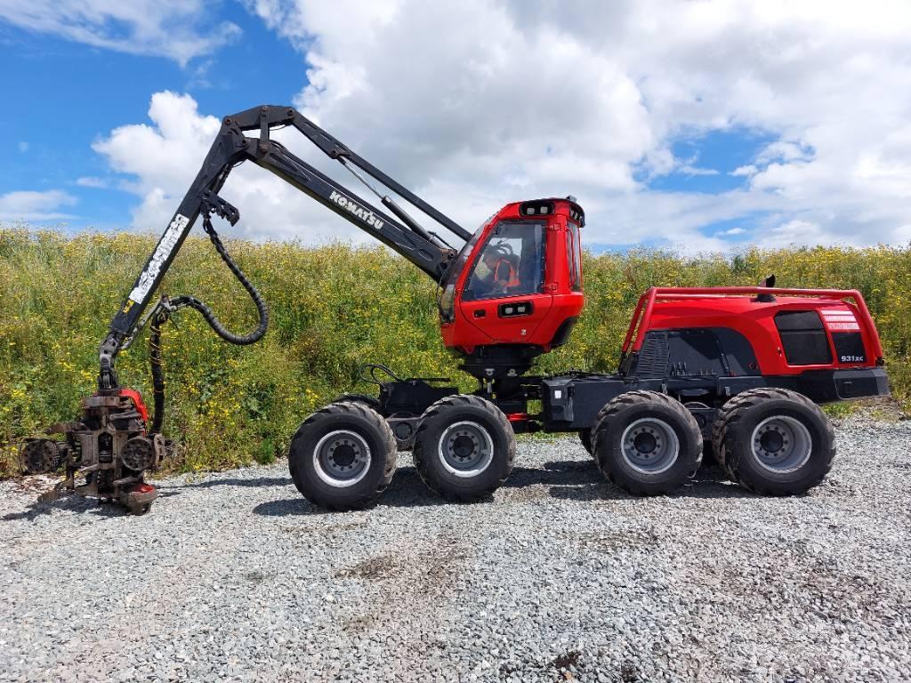 Komatsu 931XC-1 Cosechadoras