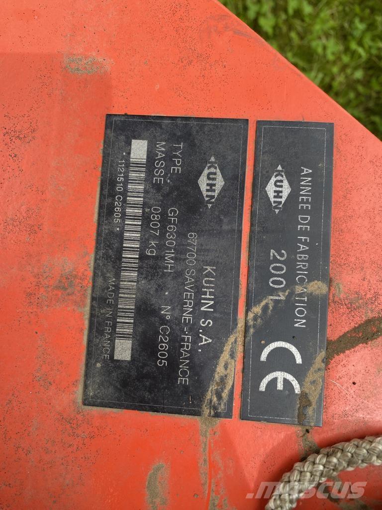 Kuhn GF6301MH Rastrillos y henificadores