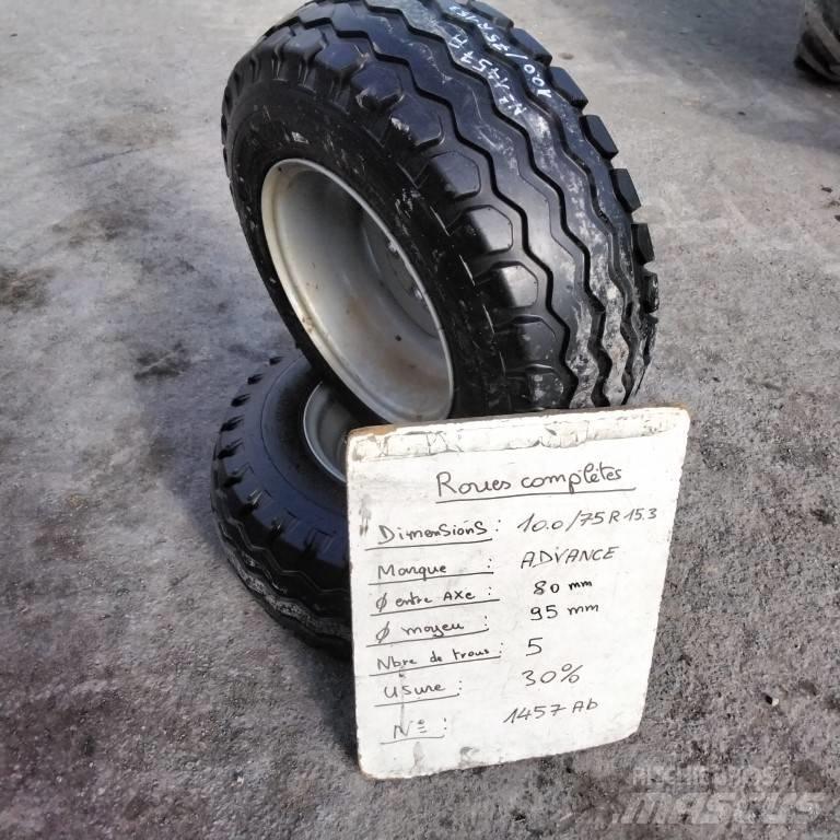 Advance 10.0/75R15.3 Neumáticos, ruedas y llantas