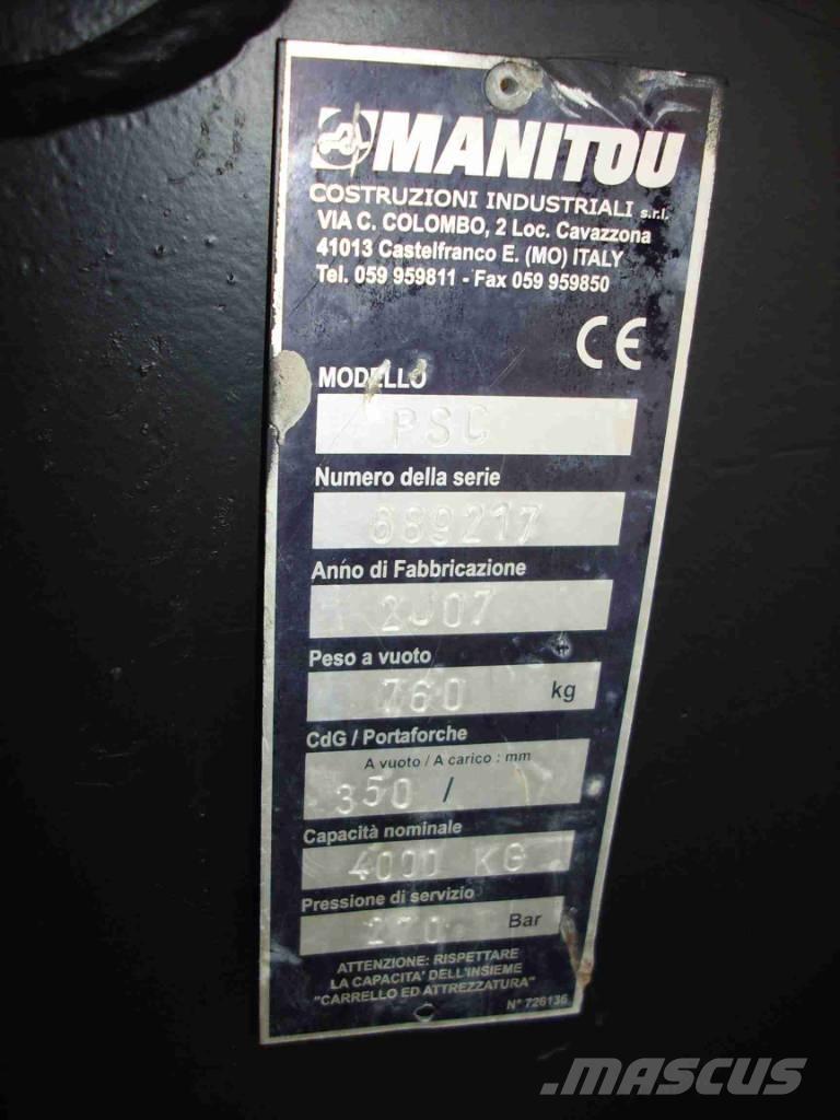 Manitou PSC4000 Almacenaje - Otros