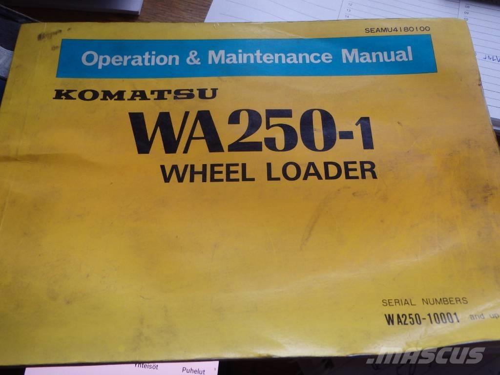 Komatsu WA 250-1 Cargadoras sobre ruedas