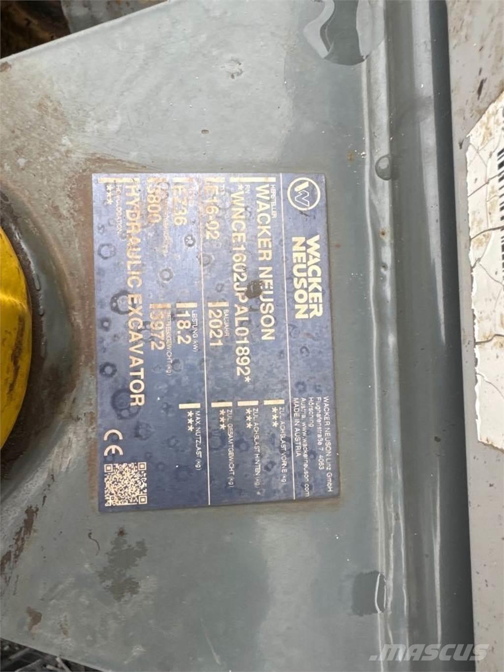 Wacker Neuson EZ36 Excavadoras de cadenas