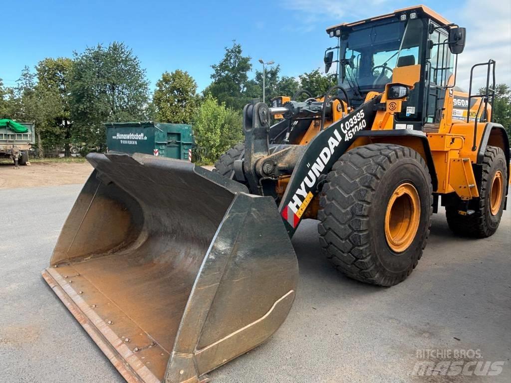 Hyundai HL 960 A Cargadoras sobre ruedas