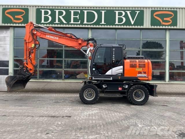 Hitachi ZX 140 W-6 Excavadoras de ruedas