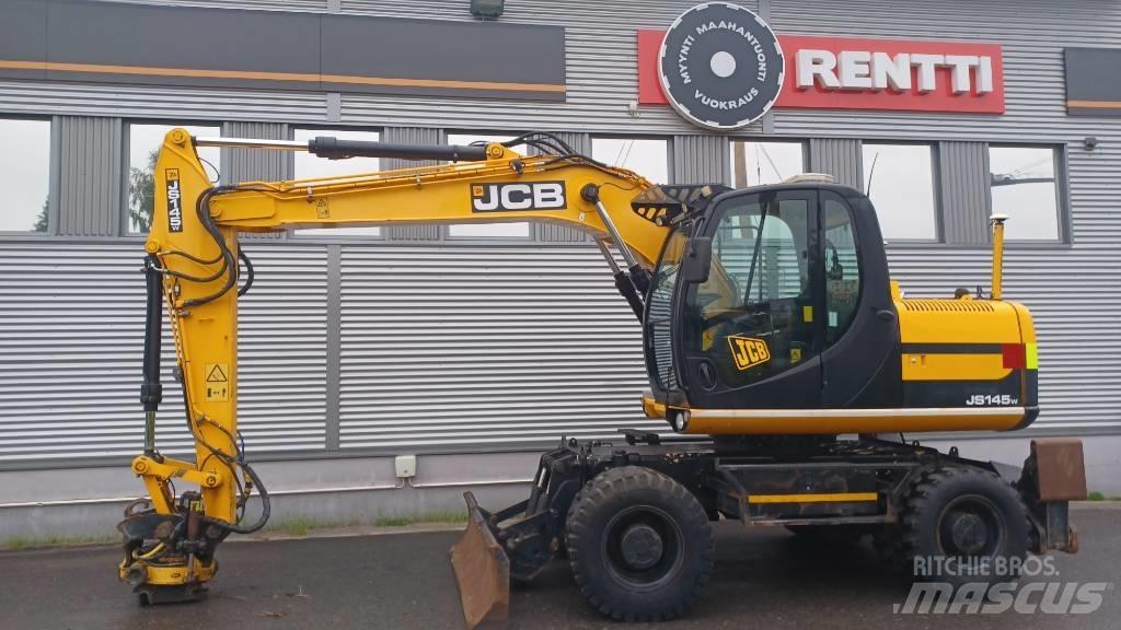 JCB JS 145 W Excavadoras de ruedas