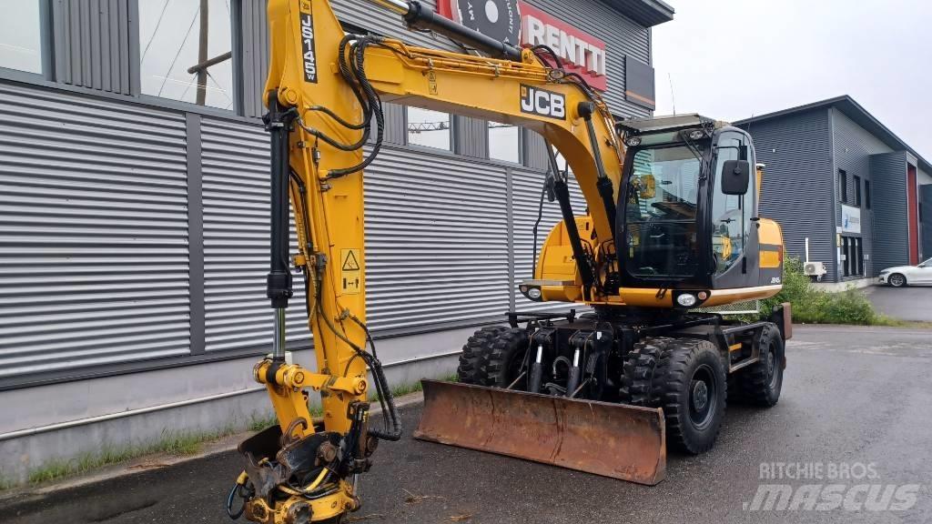 JCB JS 145 W Excavadoras de ruedas