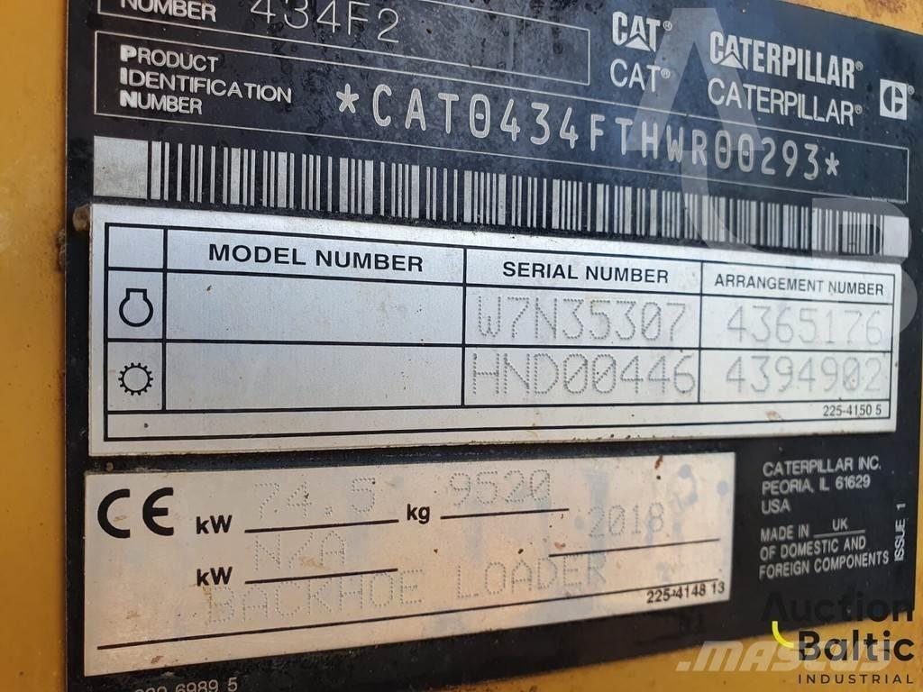 CAT 434 F2 Retrocargadoras
