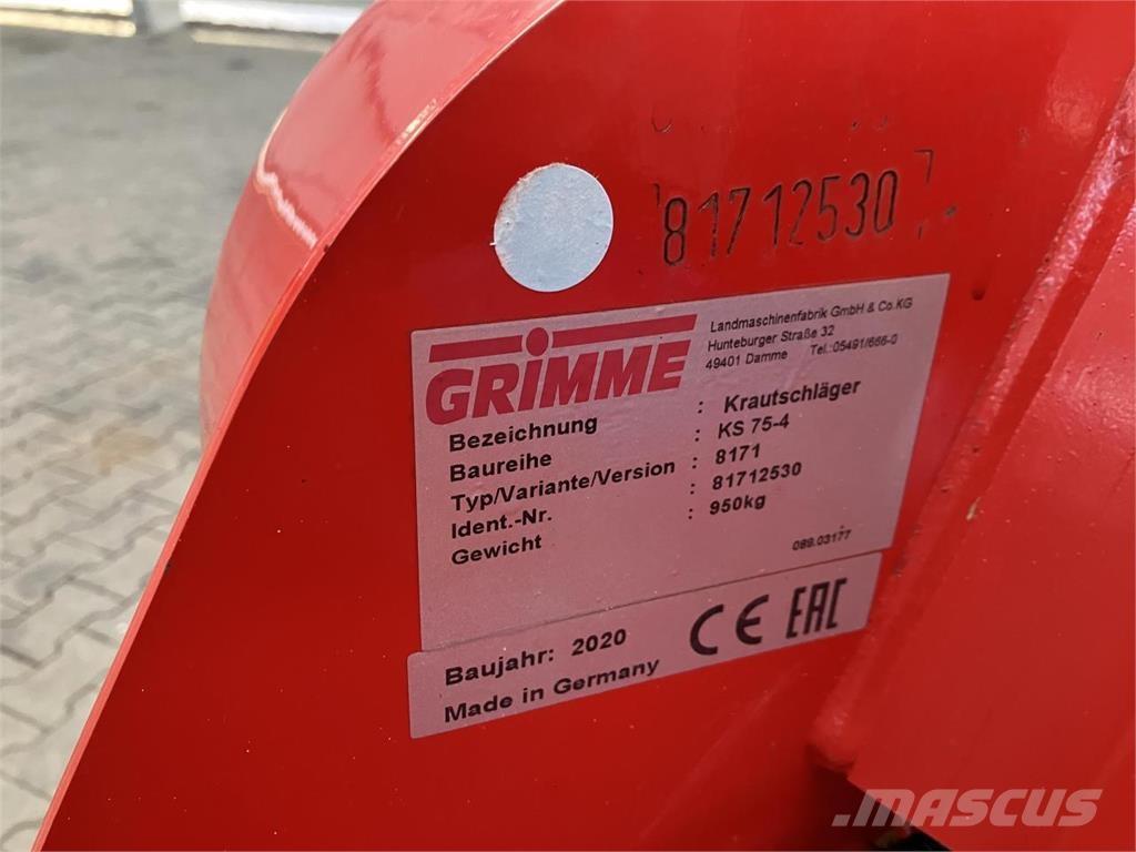 Grimme KS 75-4 Equipos para patatas - Otros