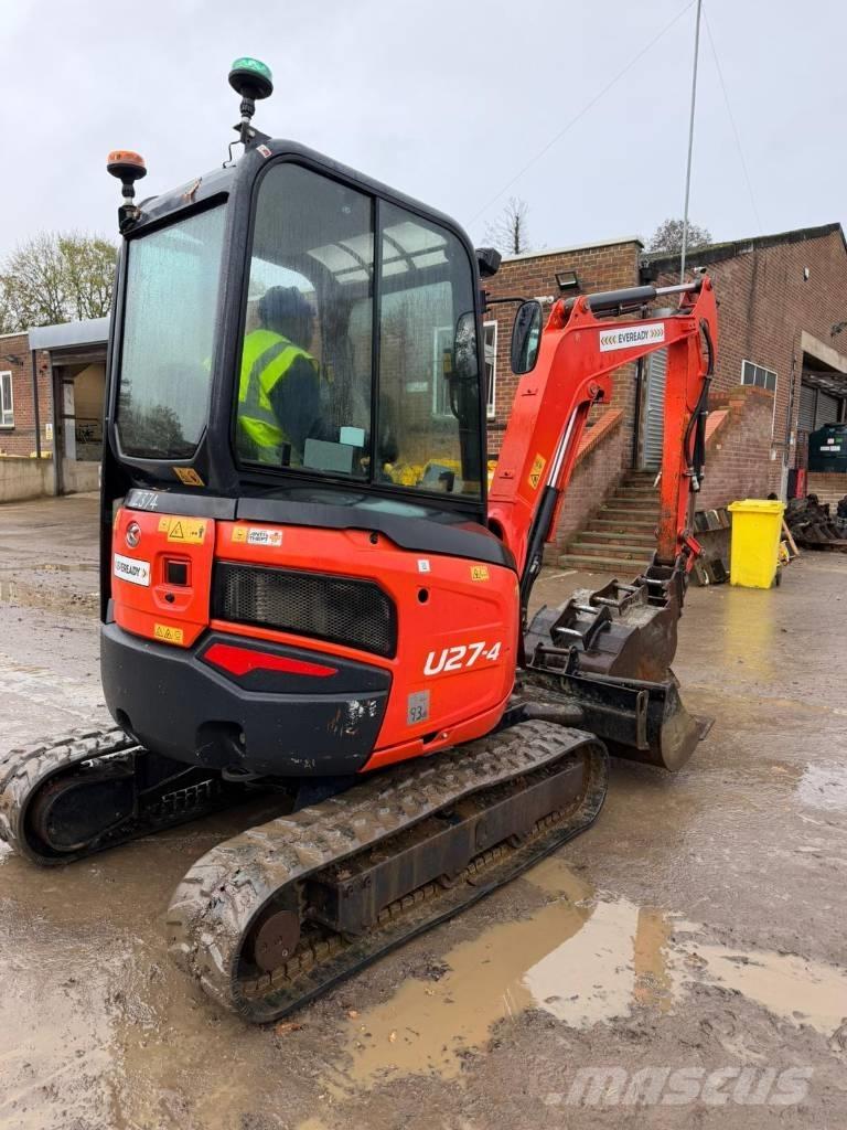 Kubota U 27-4 Mini excavadoras < 7t