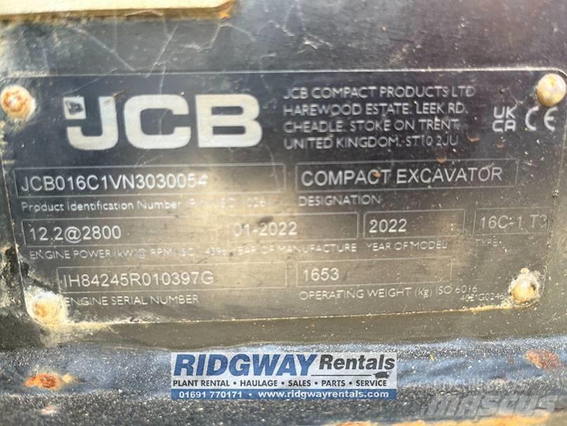 JCB 16 C-1 Mini excavadoras < 7t