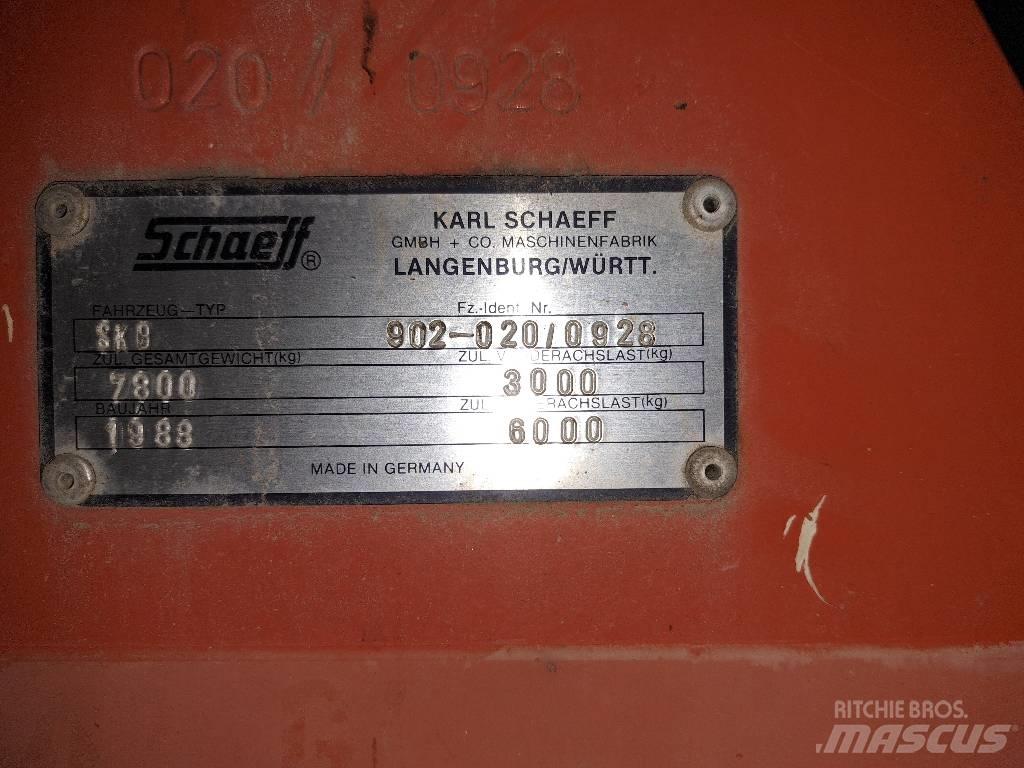 Schaeff 904 Cargadoras sobre ruedas