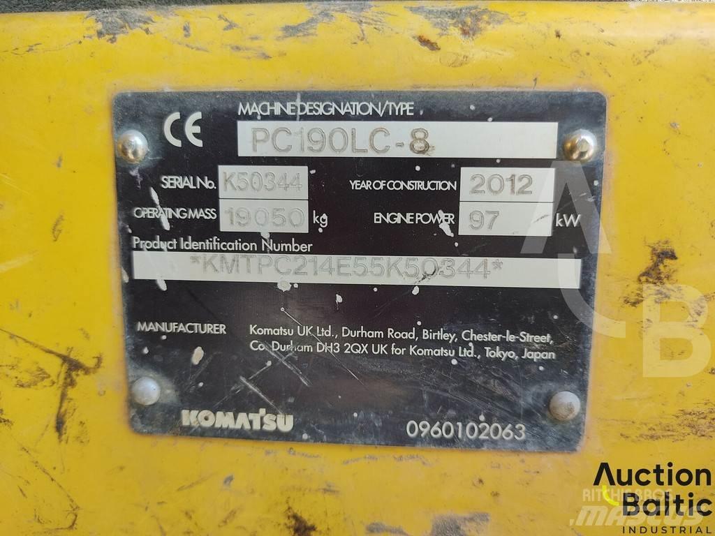 Komatsu PC190LC-8 Excavadoras de cadenas