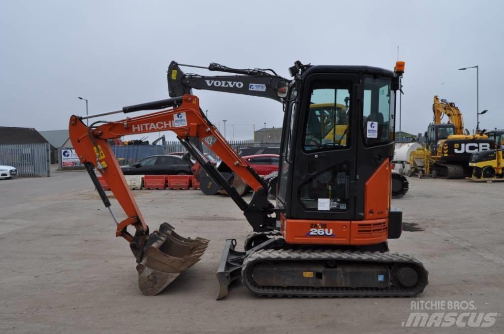 Hitachi ZX 26 U-6 Mini excavadoras < 7t