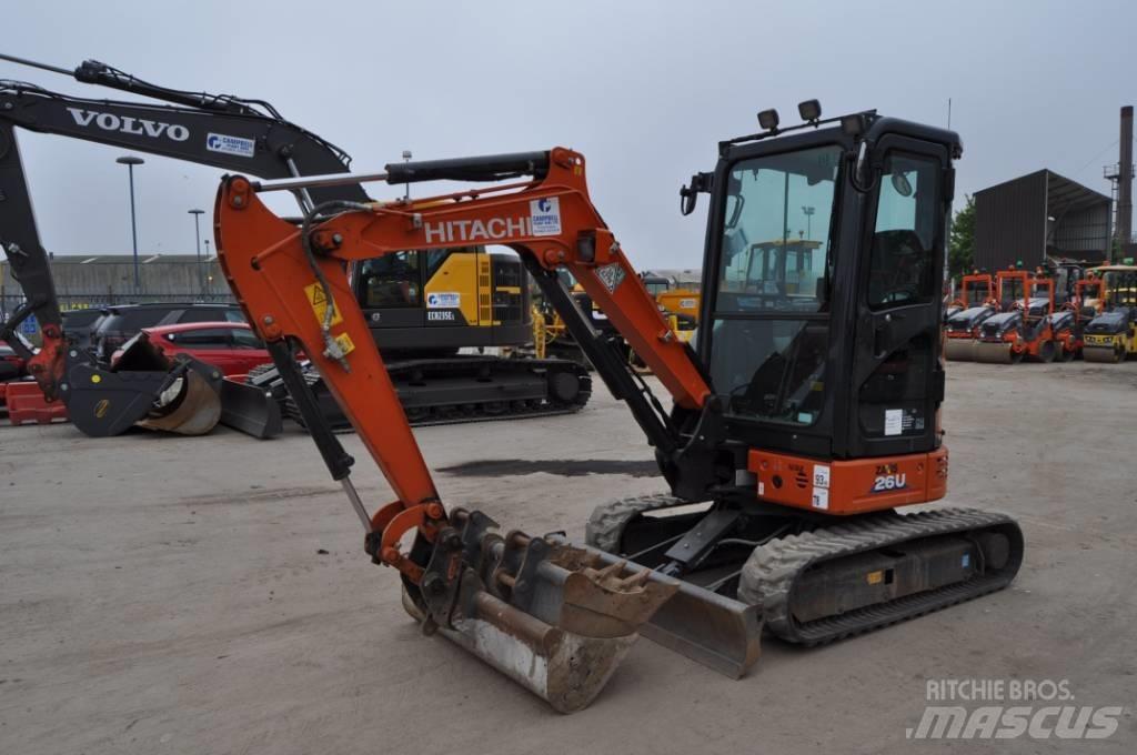Hitachi ZX 26 U-6 Mini excavadoras < 7t