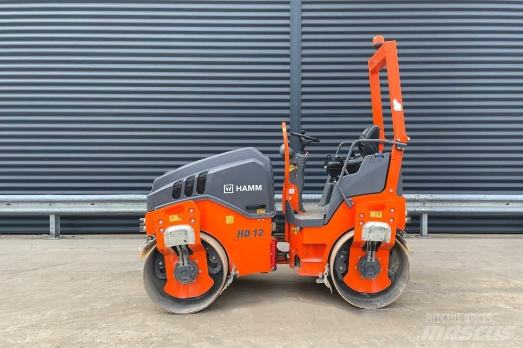 Hamm HD 12 VV Rodillos de doble tambor