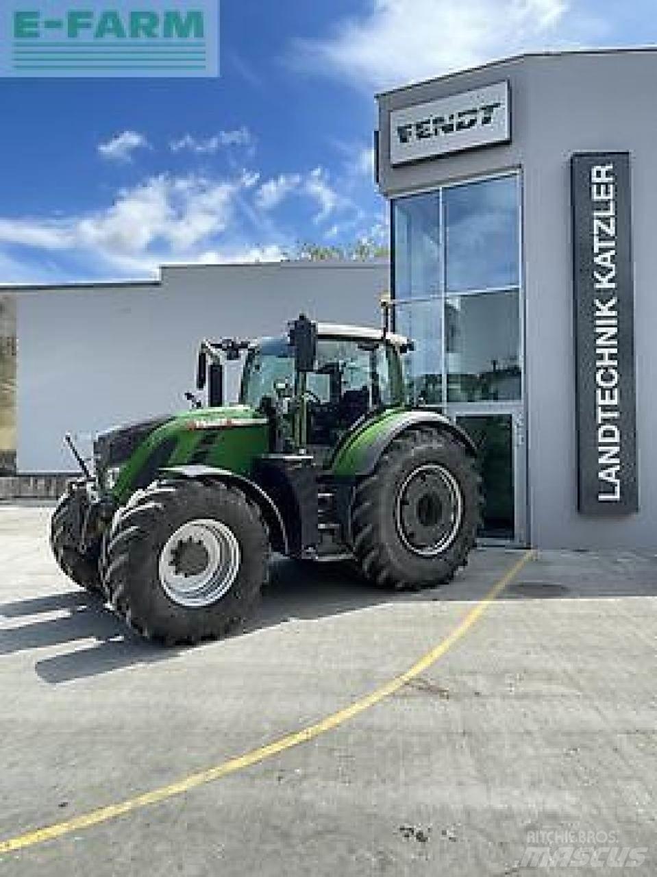 Fendt 724 vario Tractores