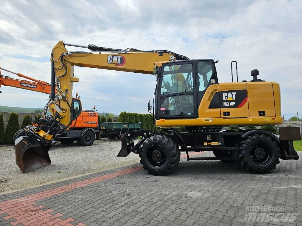 CAT M 316 F Excavadoras de ruedas