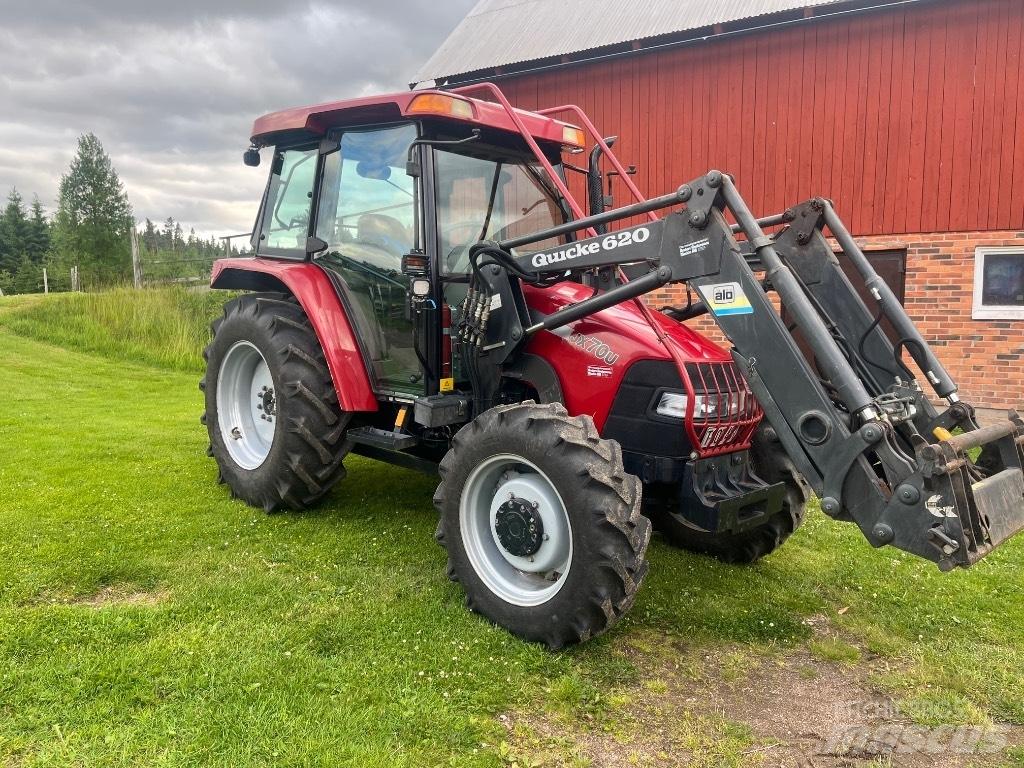 Case IH JX 70 U skog Tractores
