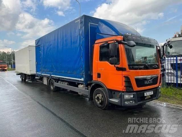 MAN TGL 8.220 Camiones caja cerrada