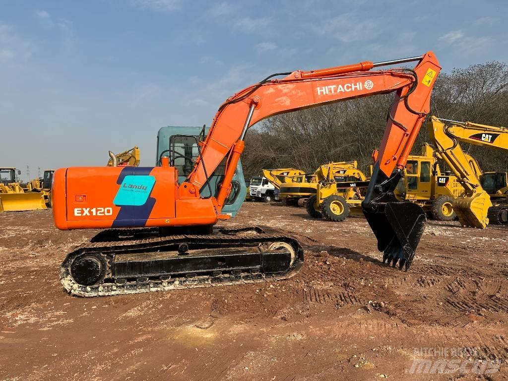 Hitachi EX 120 Excavadoras de cadenas