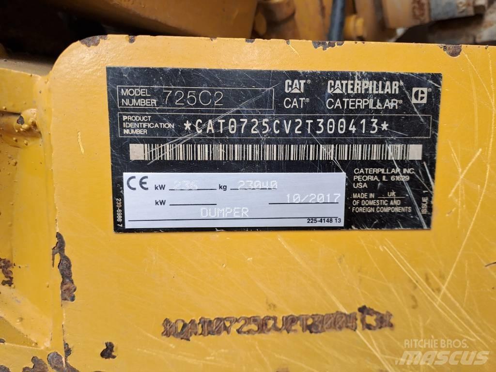 CAT 725C2 Dúmpers articulados