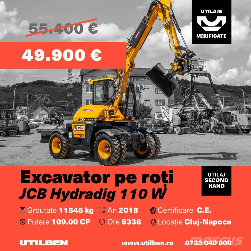 JCB Hydradig 110 W Excavadoras de ruedas