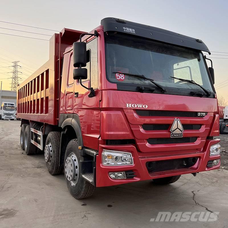 Howo 375 8x4 Camiones bañeras basculantes o volquetes