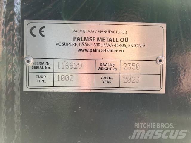 Palmse Trailer D1000 Remolques volquete