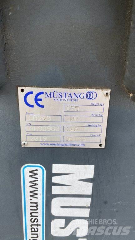 Mustang SB 200 Martillos hidráulicos