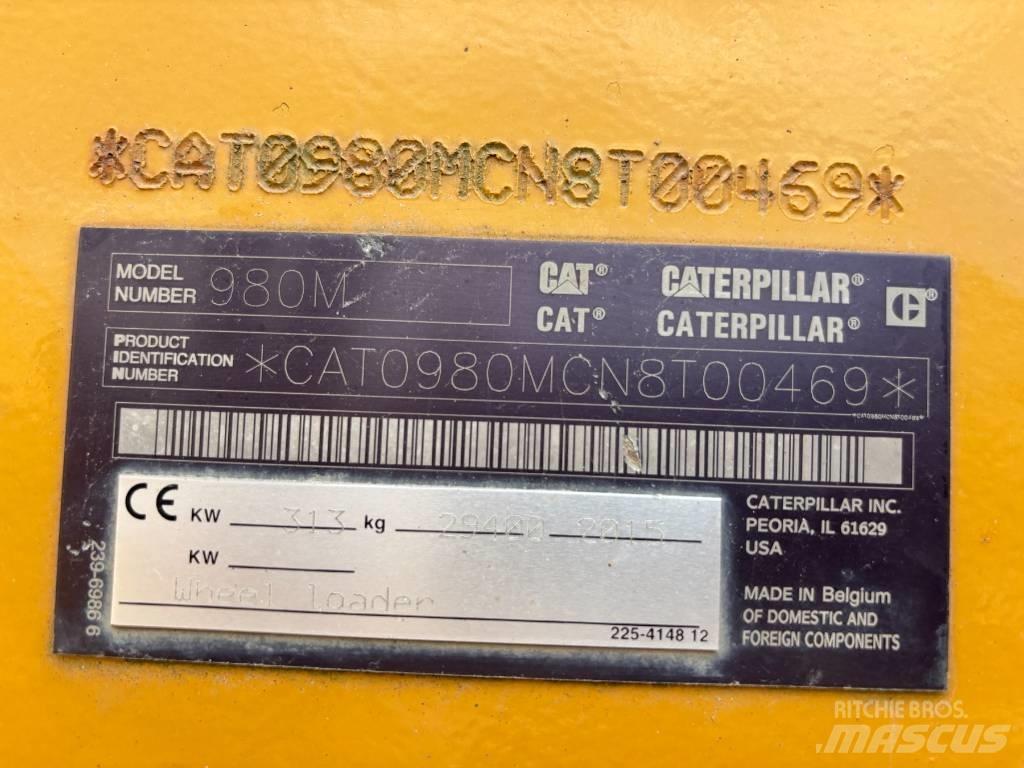 CAT 980 M Cargadoras sobre ruedas