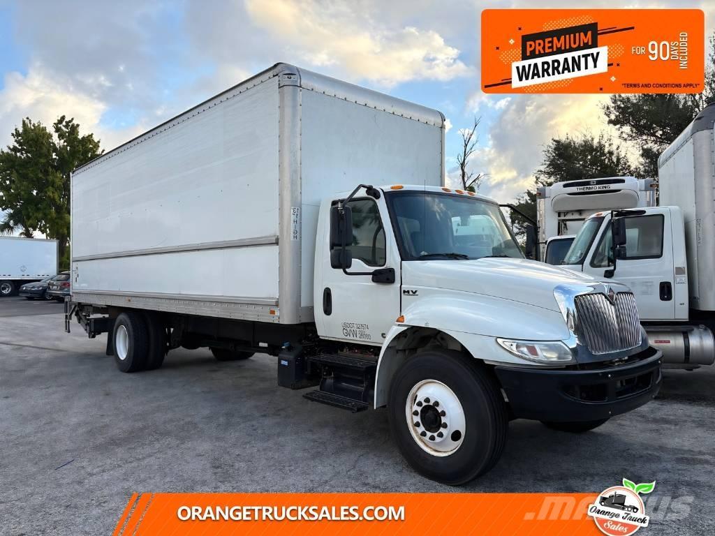 International MV607 Camiones caja cerrada