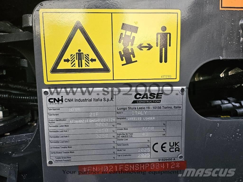 CASE 21F Palas cargadoras