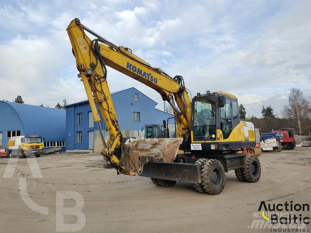 Komatsu PW160-7 Excavadoras de ruedas