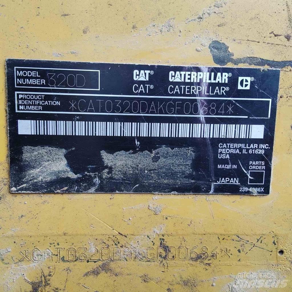 CAT 320 Excavadoras de cadenas