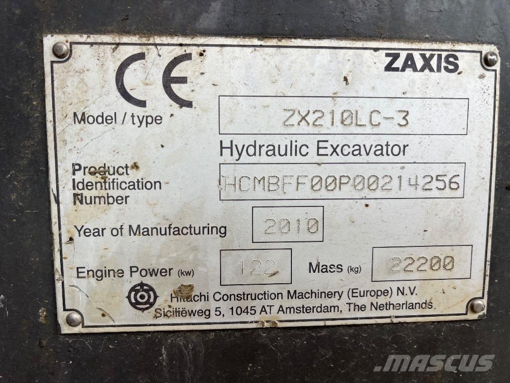 Hitachi ZX 210-3 Excavadoras de cadenas