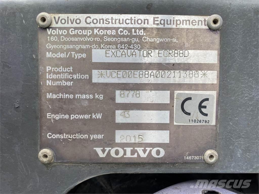 Volvo ECR88 Excavadoras de ruedas