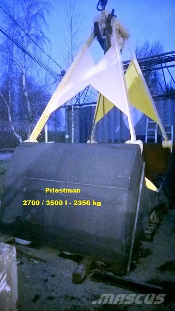 Priestman kauha Piezas y equipos para grúas