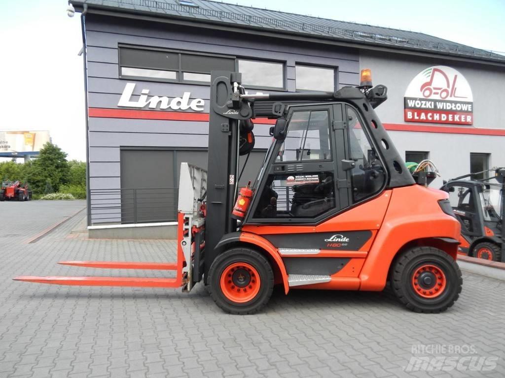 Linde H80T-03 Carretillas LPG