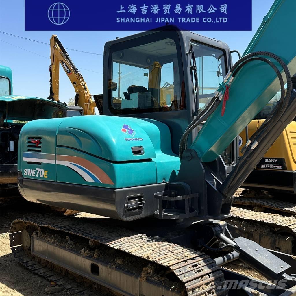 Sunward SWE 70 Excavadoras de cadenas