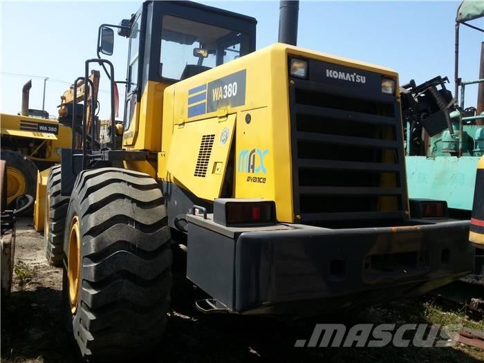 Komatsu WA 380-3 Cargadoras sobre ruedas