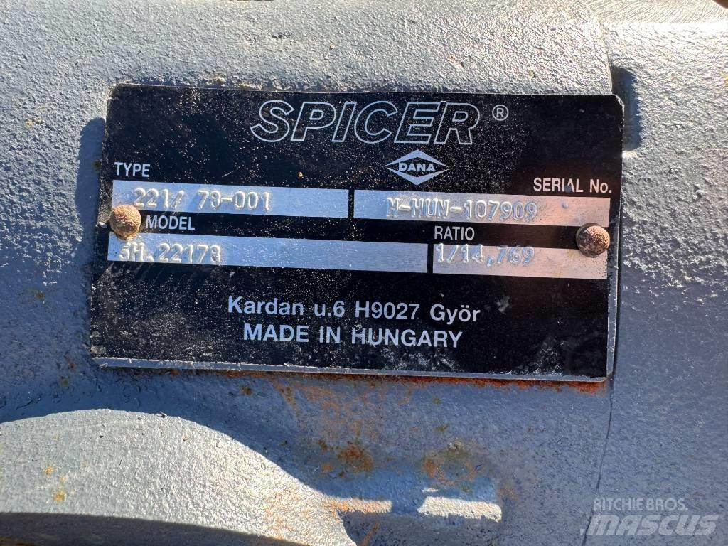 Spicer Dana 211 / 221 Ejes