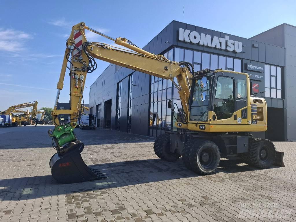 Komatsu PW 148-10 Excavadoras de ruedas
