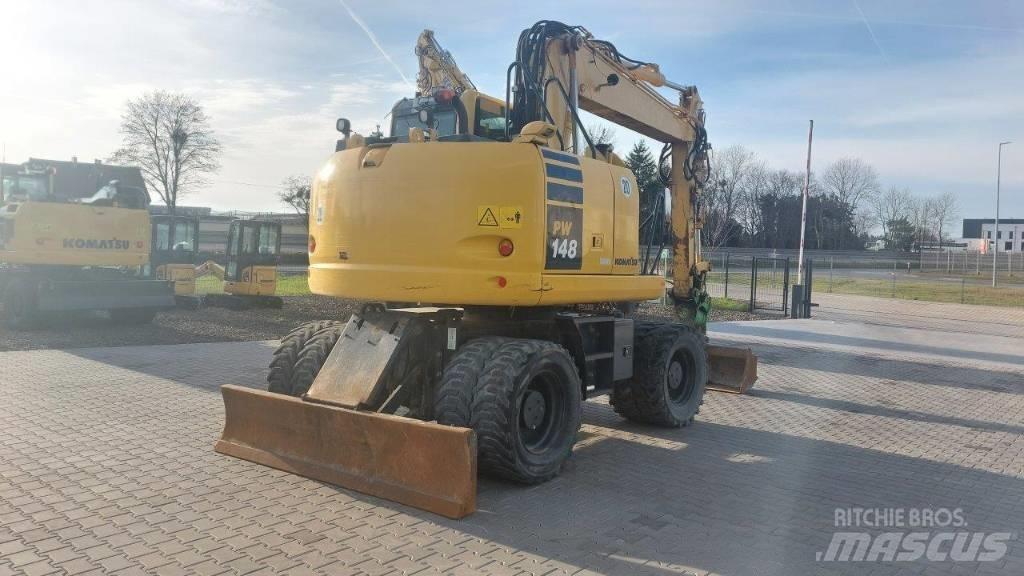 Komatsu PW 148-10 Excavadoras de ruedas