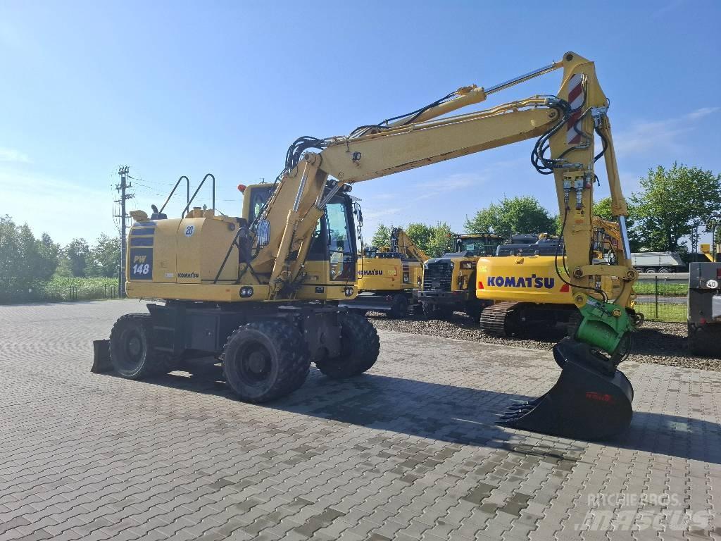 Komatsu PW 148-10 Excavadoras de ruedas