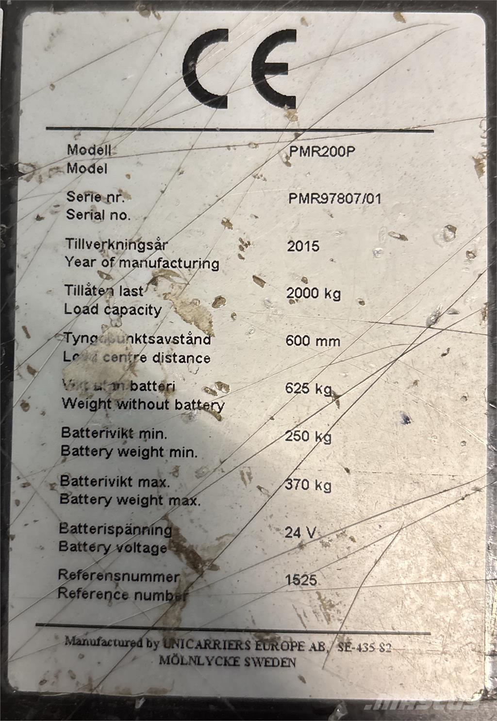 Atlet PMR200P Plataforma con motor