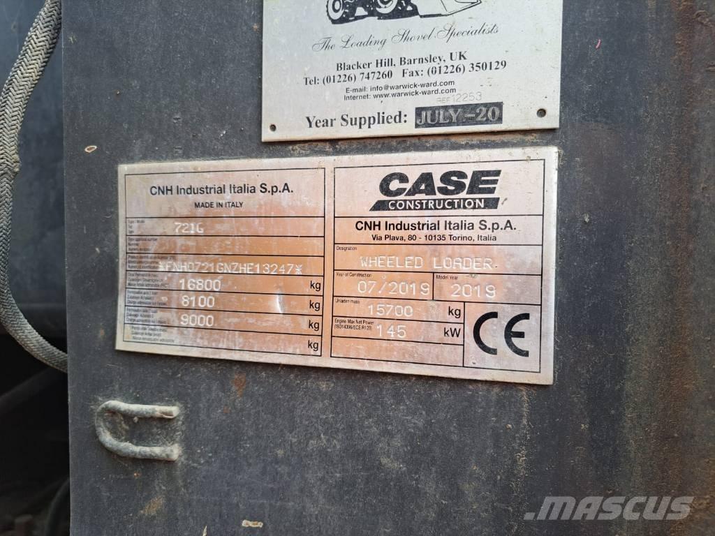 CASE 721 G Cargadoras sobre ruedas