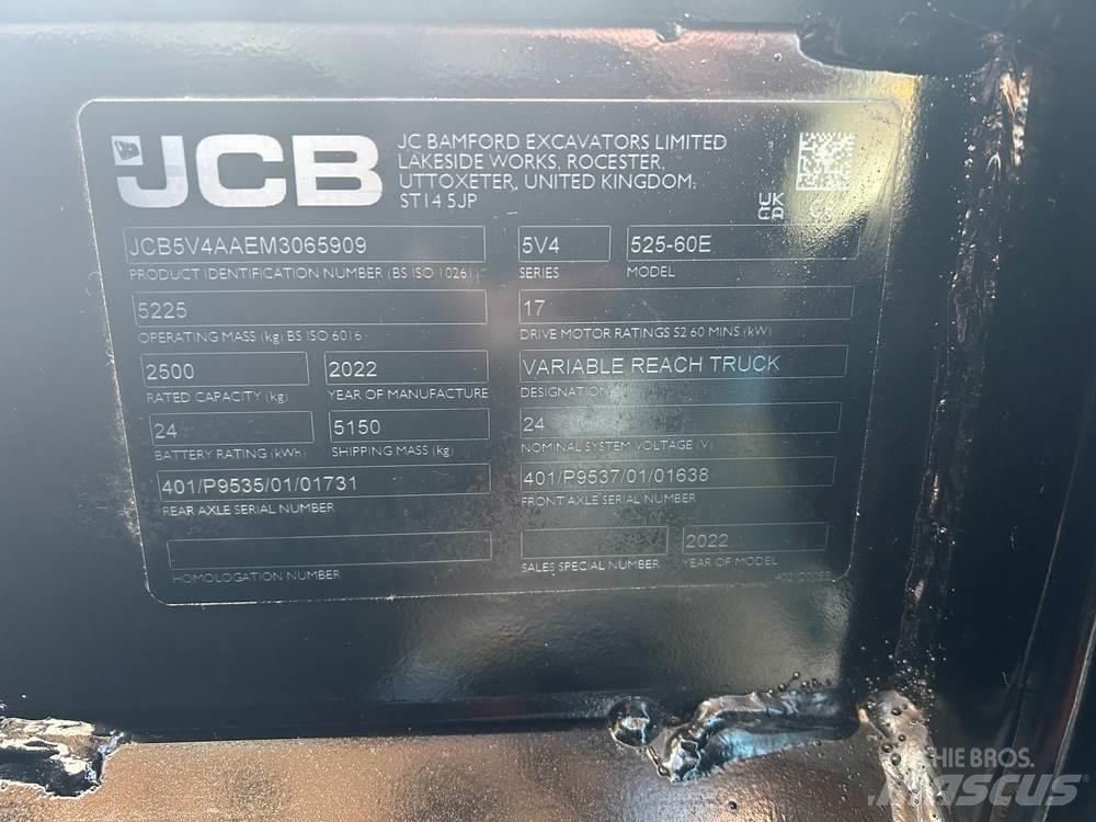 JCB 525-60 E-TECH Carretillas telescópicas